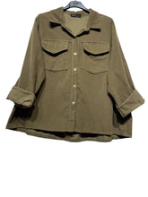Load image into Gallery viewer, Corduroy Jacket W/Pockets 100% Cotton
