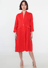 Load image into Gallery viewer, Long Linen Jacket
