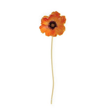 Load image into Gallery viewer, 11 Inch Real Touch Mini Poppy Stem
