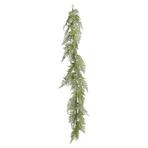 60 Inch Real Touch Mixed Fern Garland