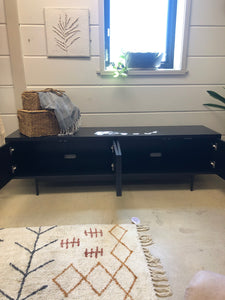 Black TV Stand for TV up to 75"