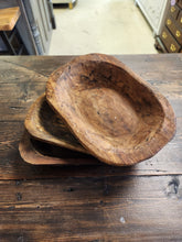 Load image into Gallery viewer, Wood Bread Bowls
