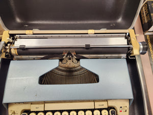 Manual Typewriter in Carrying Case