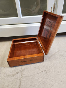 Hamiltons Wooden Cigar Box