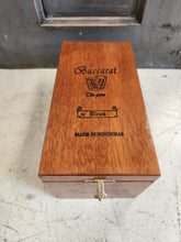 Load image into Gallery viewer, Wooden Baccarat The Game Storage Box
