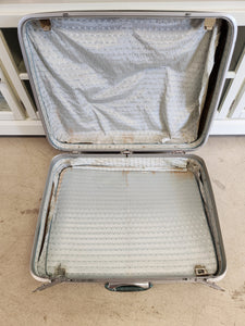 Light Blue Samsonite Travel Suitcase