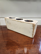 Load image into Gallery viewer, Distressed-Look Wooden 3-Hole Sugar Mold
