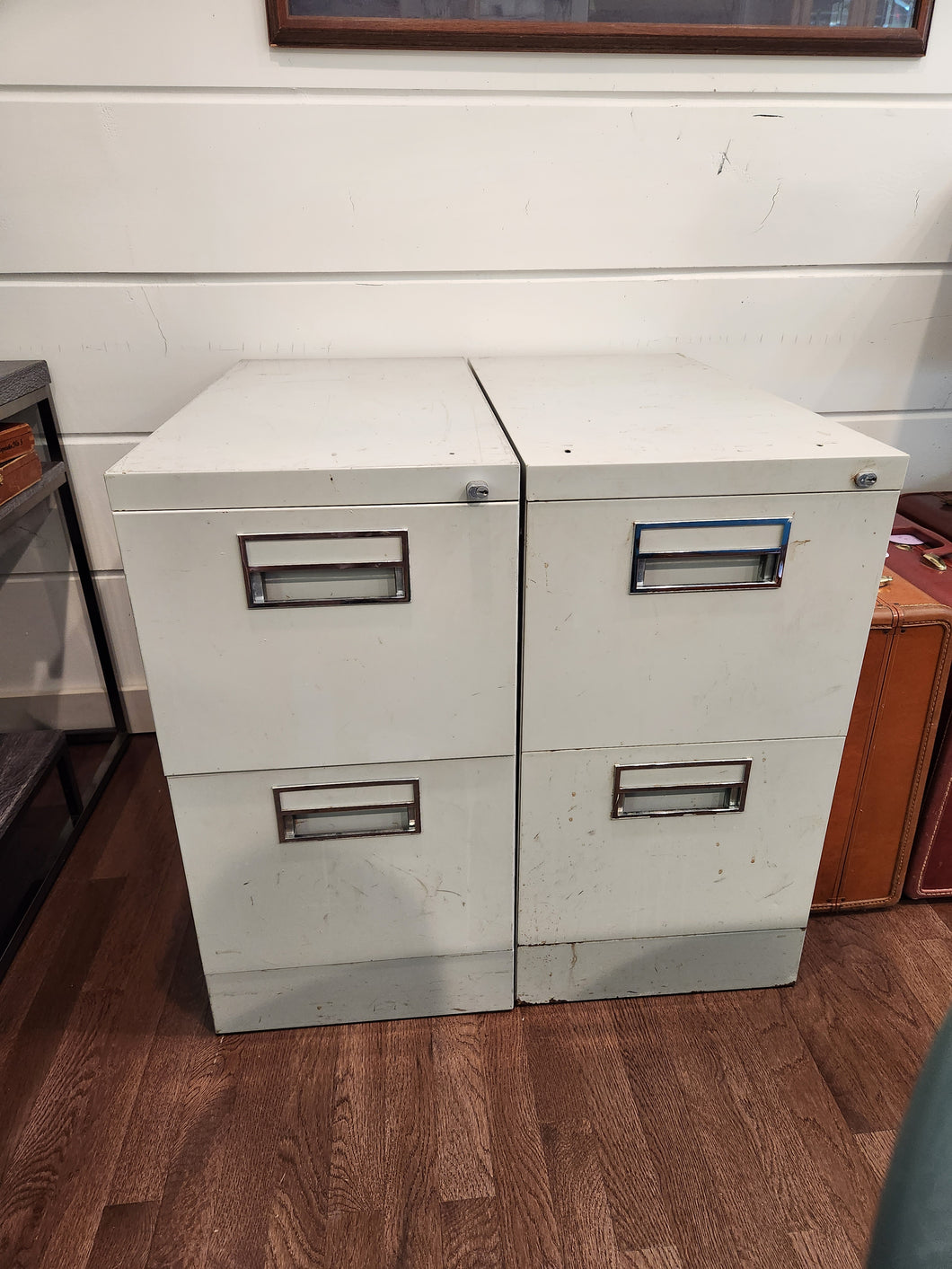 Gray Metal Filing Cabinet