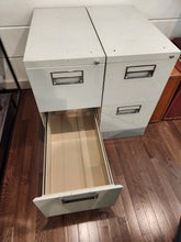 Load image into Gallery viewer, Gray Metal Filing Cabinet
