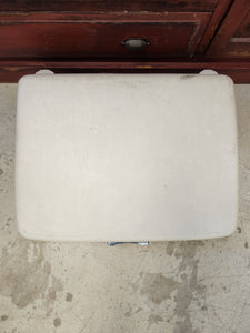 Cream/Off White Samsonite Suitcase