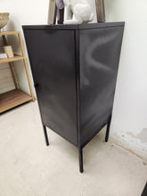 Load image into Gallery viewer, Black Metal Cabinet

