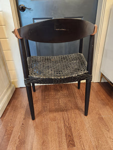 Bandelier Black Dining Arm Chair 