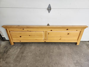 Wooden King Bed and Dresser Set