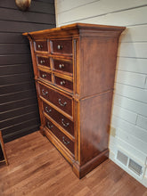 Load image into Gallery viewer, 6 Drawer Wooden Dresser
