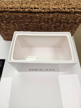 Load image into Gallery viewer, White Ceramic Bread Box/Container
