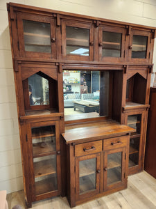 Vintage Dining Room Built-In Cabinet