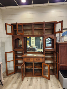 Vintage Dining Room Built-In Cabinet