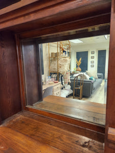 Vintage Dining Room Built-In Cabinet