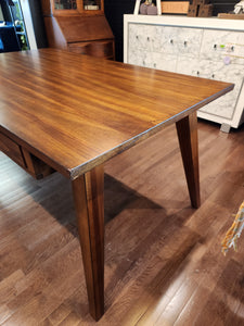 Wood Dining Table w/ 4 Drawers