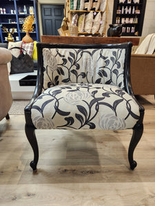 Black and Gray Armchair