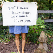 Load image into Gallery viewer, &quot;You&#39;ll Never Know Dear&quot; Hand Painted Wall Hanging
