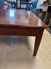Load image into Gallery viewer, Vintage Warm Mahogany Square Coffee Table
