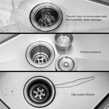 Load image into Gallery viewer, 23" Undermount Single Bowl Stainless Steel Kitchen Sink
