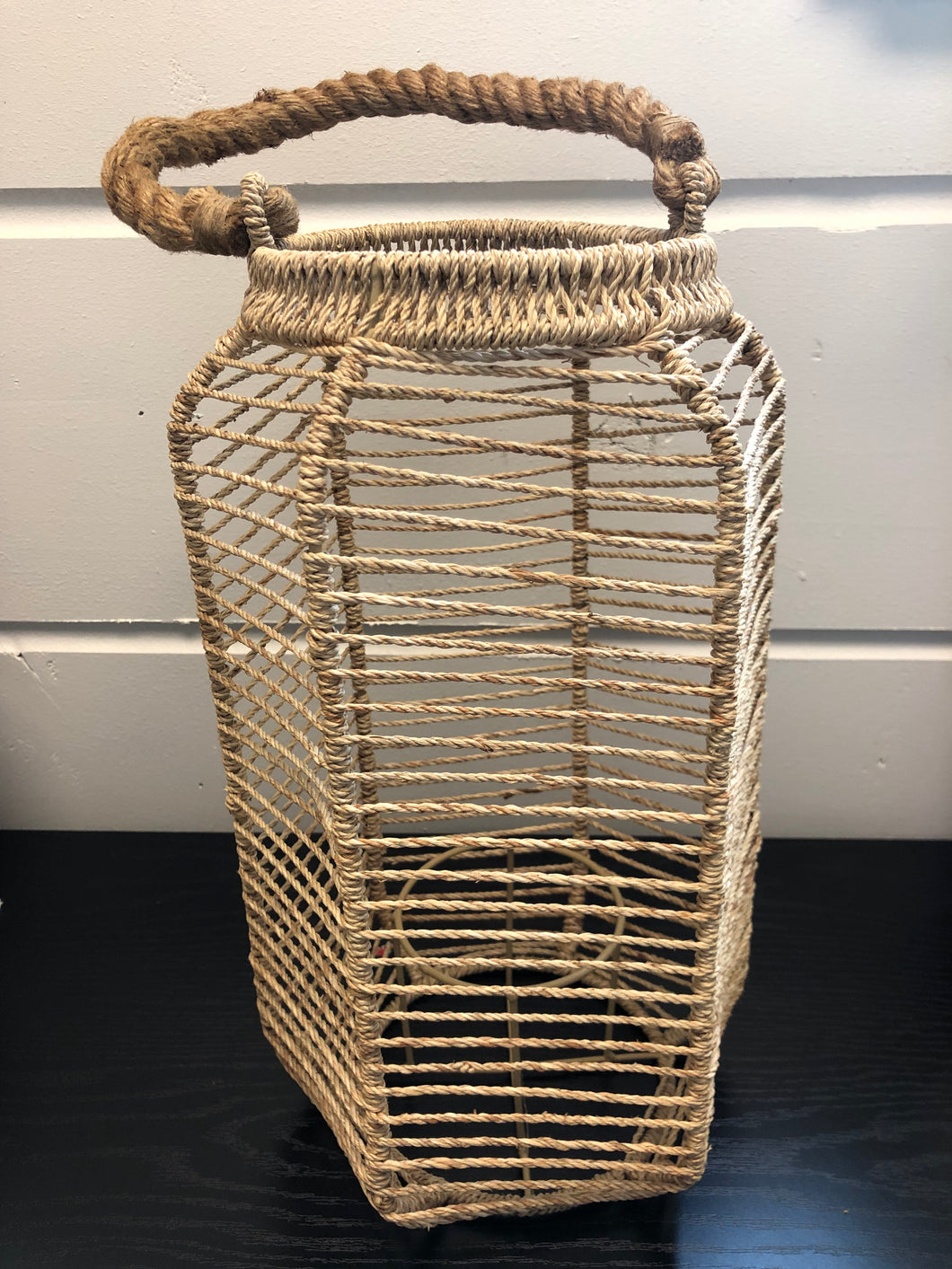 Basket Weave Lantern
