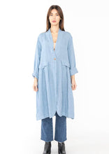 Load image into Gallery viewer, Long Linen Jacket
