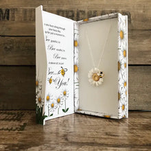Load image into Gallery viewer, Bee Necklace in Box
