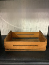 Load image into Gallery viewer, Vintage Blue Goose Wooden Crate
