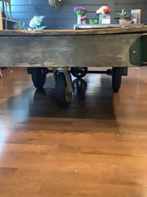 Load image into Gallery viewer, Industrial cart coffee table
