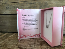 Load image into Gallery viewer, Mini Heart Slider Necklace
