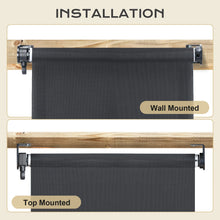 Load image into Gallery viewer, Grey 5% Openness Solar Fabric Roller Sun Shade, Cordless 95% UV Protection Blinds
