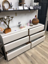 Load image into Gallery viewer, Off White Dresser &amp; Nightstand Set
