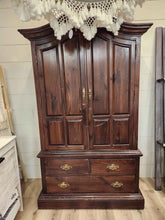 Load image into Gallery viewer, Wooden 2-Door Wardrobe
