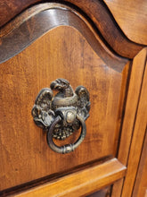 Load image into Gallery viewer, Wood &amp; Glass Corner Hutch
