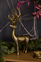 Load image into Gallery viewer, Gold Prancer Reindeer
