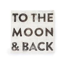 Load image into Gallery viewer, To The Moon &amp; Back Art Poster
