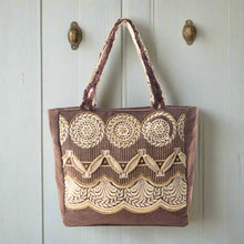 Load image into Gallery viewer, Antique Medallion Market Tote Bag
