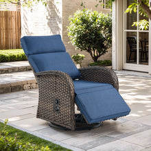 Load image into Gallery viewer, Arcturus Patio Recliner Swivel Chair
