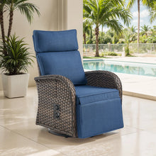 Load image into Gallery viewer, Arcturus Patio Recliner Swivel Chair
