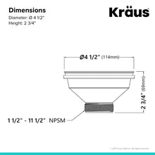 Load image into Gallery viewer, Sink Basket Strainer - Beige
