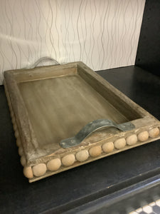 Pier 1 Imports Wooden Tray