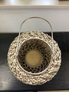 Twine Rope Decorative Candle Lantern