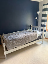 Load image into Gallery viewer, Gray Twin Bed Frame
