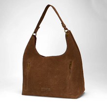 Load image into Gallery viewer, LOYAL WEST LW LARGE PURSE - IN SUEDE LEATHER
