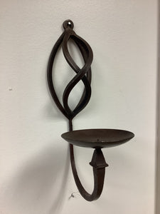 Iron Sconce Candle Holder