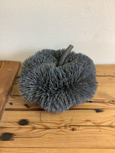 Load image into Gallery viewer, Grey Bottle Brush Pumpkin
