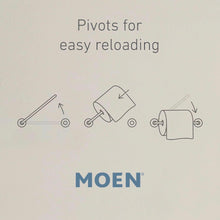 Load image into Gallery viewer, Moen Brushed Gold Toilet Paper Holder
